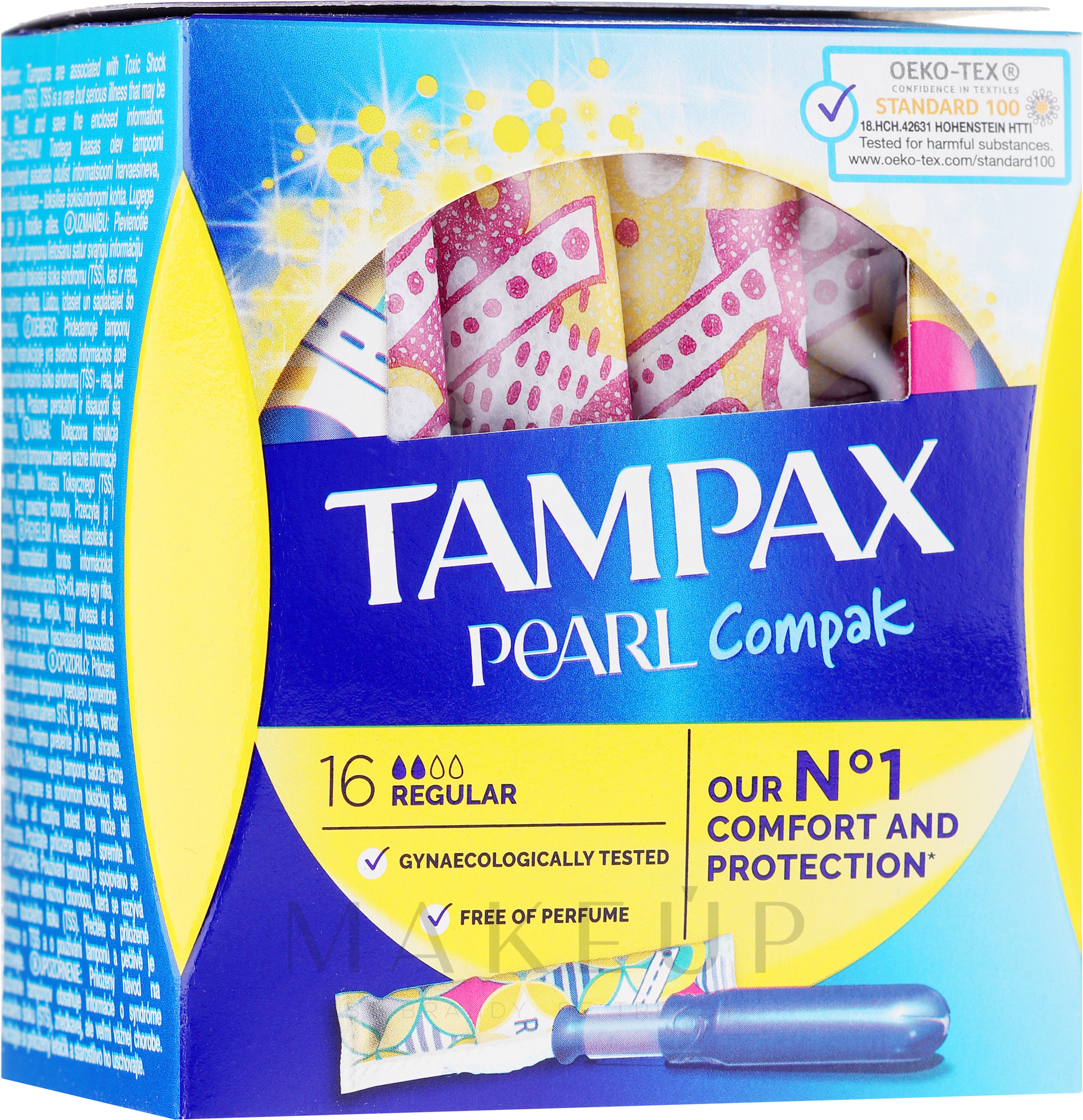 Tampons mit Applikator 16 St. - Tampax Pearl Compak Regular — Bild 16 St.