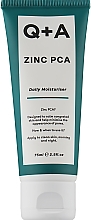 Düfte, Parfümerie und Kosmetik Gesichtscreme mit Zink und pflanzlichen Extrakten - Q+A Zinc PCA Daily Moisturiser
