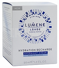 Feuchtigkeitsspendende Nachtcreme - Lumene Lahde Hydration Recharge Overnight Cream — Bild N2