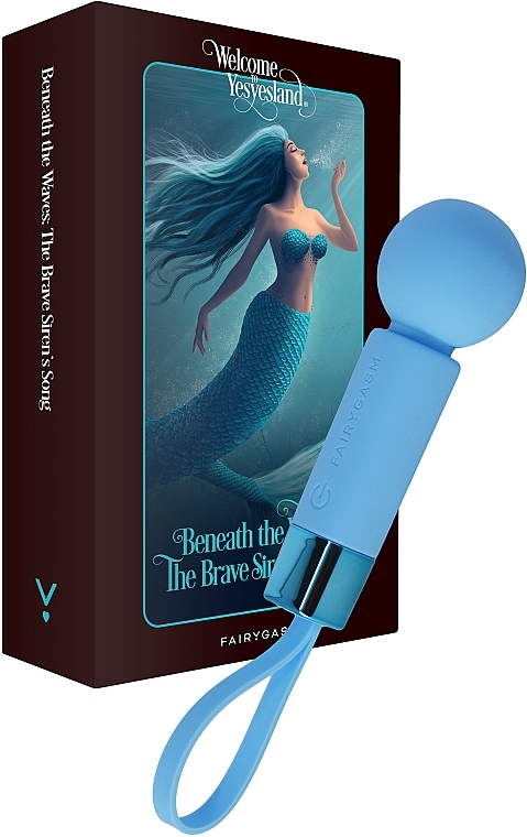 Mini-Vibrator blau - Fairygasm Pearlstasy  — Bild N1