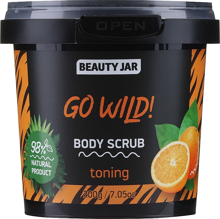 Tonisierendes Körperpeeling - Beauty Jar Go Wild! Body Scrub  — Bild N1