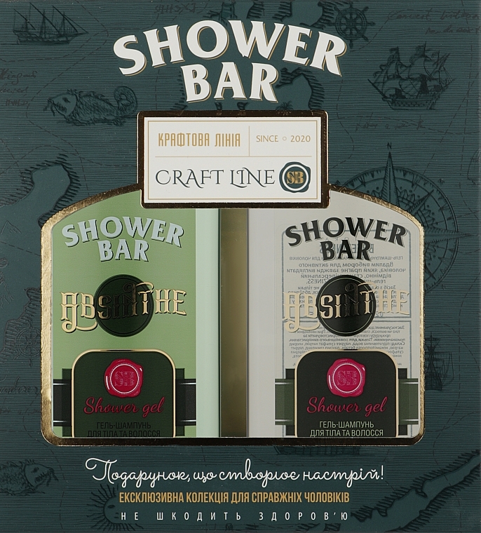 Körperpflegeset - Liora Shower-Bar Craft (Duschgel 2x250ml) — Bild N1