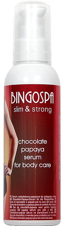 Schokolade und Papaya Körperserum - BingoSpa Serum Chocolate-Papaya — Bild N1