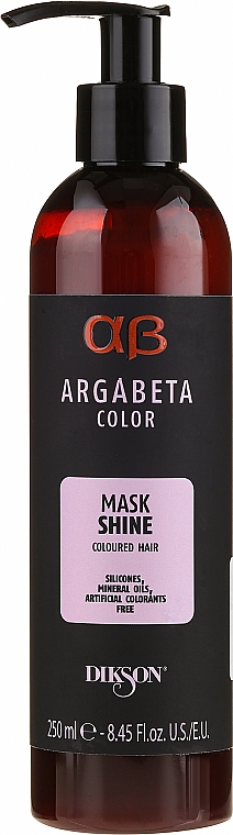 Pflegende Maske für gefärbtes Haar - Dikson Argabeta Color Mask Shine — Bild N1