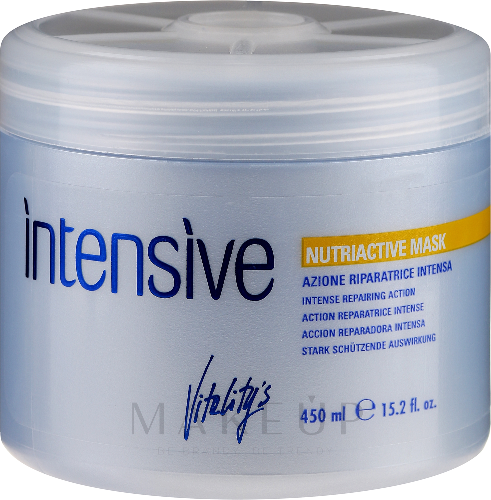 Pflegende Haarmaske mit Olivenöl - Vitality's Intensive Nutriactive Mask — Bild 250 ml