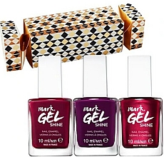 Düfte, Parfümerie und Kosmetik Nagellack-Set - Avon Mark Gel Shine Red (Nagellack 3x10ml)