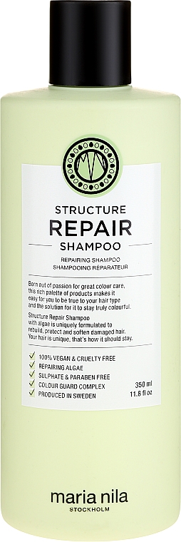 Shampoo für trockenes und strapaziertes Haar - Maria Nila Structure Repair Shampoo — Bild N1