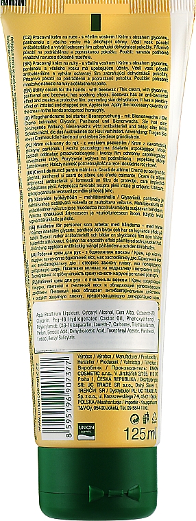 Schützende und regenerierende Handcreme mit Bienenwachs - Naturalis Beeswax Protective Hand Cream — Bild N2