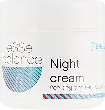 Düfte, Parfümerie und Kosmetik Nachtcreme für trockene und empfindliche Haut - J'erelia Esse Balance