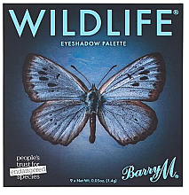Lidschattenpalette - Barry M Cosmetics Wildlife Butterfly WLEP6 Eyeshadow Charity Palette — Bild N1