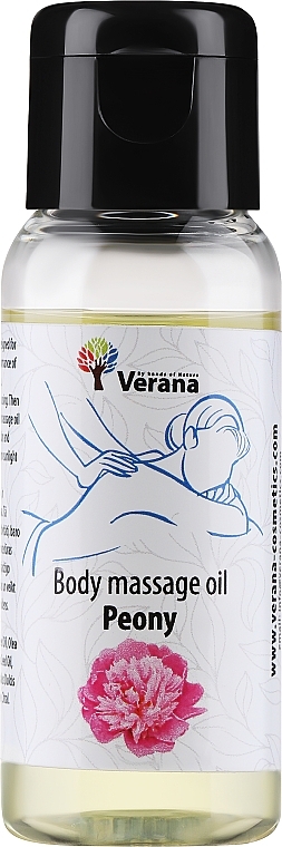 Körpermassageöl Peony - Verana Body Massage Oil  — Bild N1