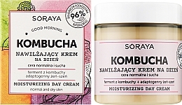 Feuchtigkeitsspendende Tagescreme für normale bis trockene Haut - Soraya Kombucha Moisturizing Day Cream  — Bild N2