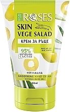 Glättende Handcreme mit Olivenöl - Nature of Agiva Roses Vege Salad Smoothing Hand Cream — Bild N1