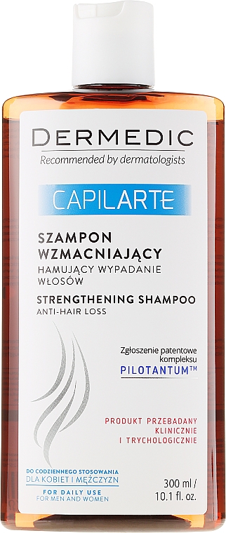 Stärkendes Shampoo gegen Haarausfall - Dermedic Capilarte Shampoo