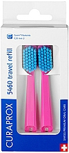 Düfte, Parfümerie und Kosmetik Ersatz-Zahnbürstenköpfe für Reisen CS 5460 rosa-blau - Curaprox