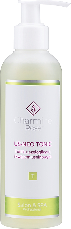 Gesichtstonikum mit Azeloglycin und Usninsäure - Charmine Rose US-NEO Tonic