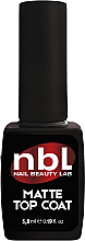 Matter Gel-Nagellack - Jerden NBL Nail Beauty Lab Rubber Top Coat — Bild N1