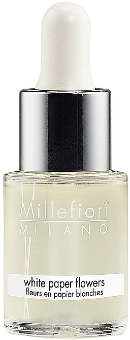 Konzentrat für Aromalampe - Millefiori Milano White Paper Flowers Fragrance Oil — Bild N2