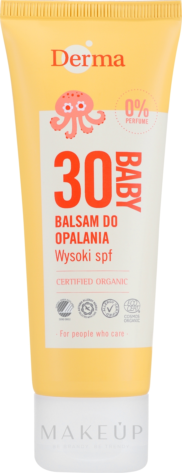 Sonnenschutzbalsam für Kinder SPF 30 - Derma Eco Baby Sun Screen High SPF30 — Bild 75 ml