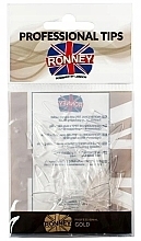 Künstliche Nägel Größe 10 transparent - Ronney Professional Tips — Bild N1