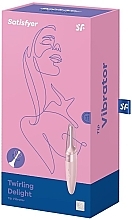 Stimulierender Klitoris-Vibrator - Satisfyer Twirling Delight Rose — Bild N4