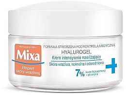 Feuchtigkeitsspendendes Gesichtscreme-Gel - Mixa Sensitive Skin Expert Hyalurogel — Bild N1