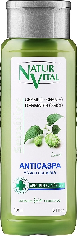 Anti-Schuppen Shampoo mit Hopfen - Natur Vital Instant Anti-Dandruff Shampoo — Bild N1