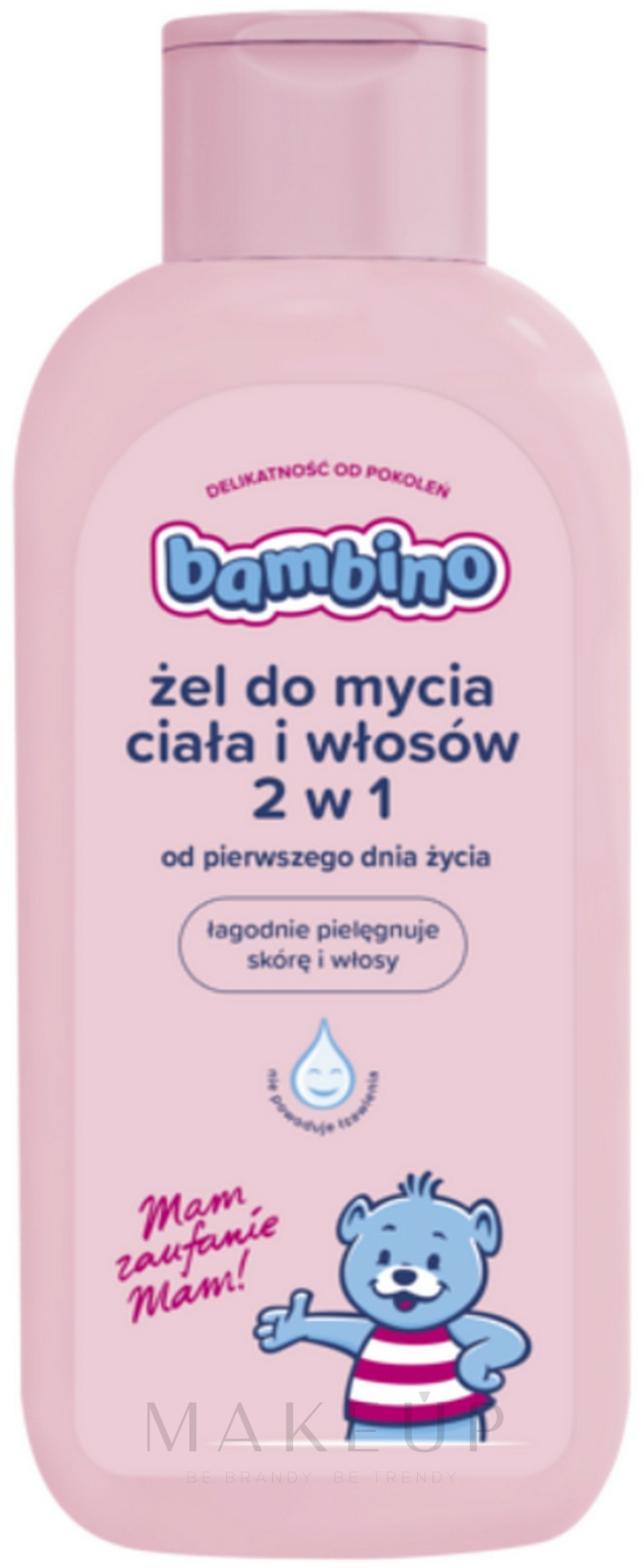 2in1 Shampoo und Duschgel für Kinder und Babys - NIVEA Bambino Shower Gel  — Bild 400 ml