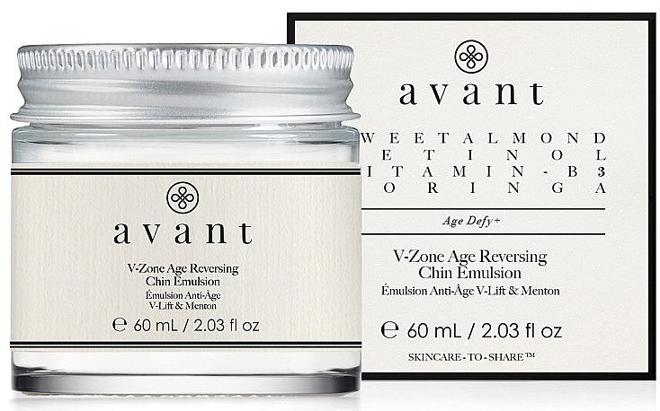 Anti-Aging Emulsion - Avant V-Zone Age Reversing Chin Emulsion — Bild N1