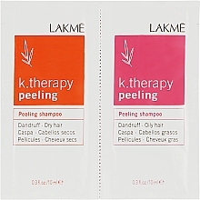 Probenset - Lakme K.Therapy Peeling (shmp/10ml + shmp/10ml) — Bild N2