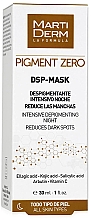 Düfte, Parfümerie und Kosmetik Intensive Gesichtsmaske für die Nacht gegen dunkle Pigmentflecken - MartiDerm Pigment Zero DSP-Mask Intensive Depigmenting Night
