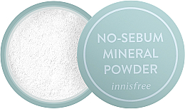 Düfte, Parfümerie und Kosmetik Farbloser loser Puder mit mattierendem Effekt - Innisfree No Sebum Mineral Powder