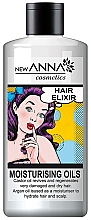 Düfte, Parfümerie und Kosmetik Feuchtigkeitsspendendes Haarelixier mit Ölen - New Anna Cosmetics Hair Elixir Moisturising Oils
