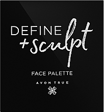 Gesichtskontur-Palette - Avon Define Sculpt Face Palette — Bild N2