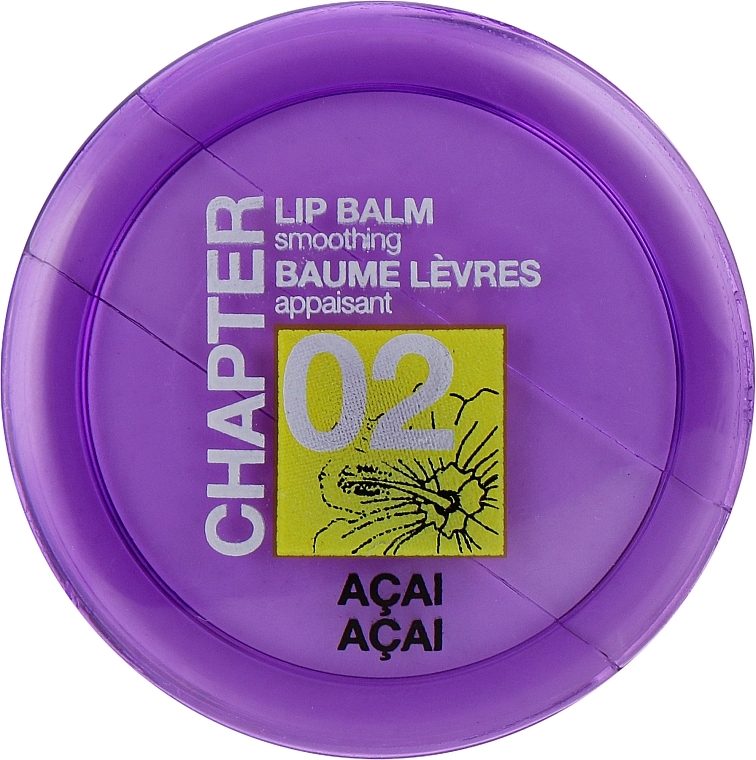 Lippenbalsam mit Acai-Beeren und Hibiskusduft - Mades Cosmetics Chapter 02 Acai Lip Balm — Bild N1