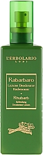 Düfte, Parfümerie und Kosmetik Deo-Lotion Rhabarber - L'Erbolario Rabarbaro Bagnoschiuma