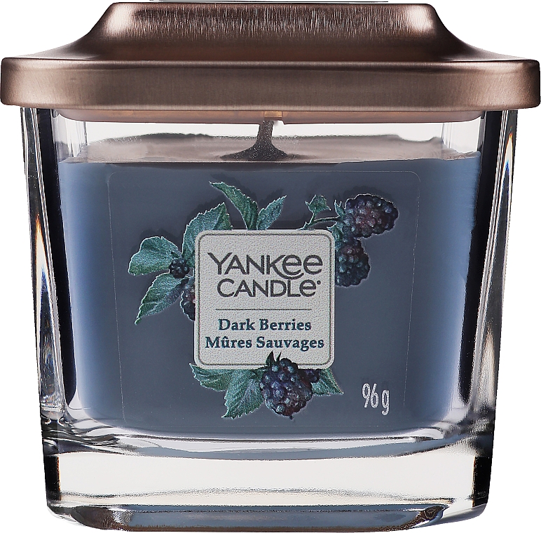 Duftkerze im Glas Dark Berries - Yankee Candle Dark Berries Elevation Square Candles — Bild N3