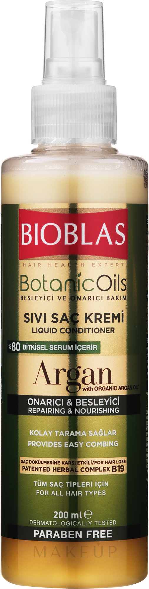 Conditioner-Spray mit Arganöl - Bioblas Botanic Oils — Bild 200 ml