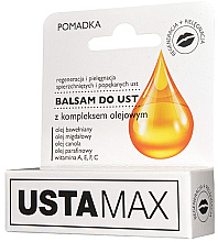 Düfte, Parfümerie und Kosmetik Lippenbalsam mit Ölkomplex - MaXmedical UstaMax Lip Balm With Oil Complex