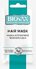 Düfte, Parfümerie und Kosmetik Maske gegen Haarausfall - Biovax Anti-Hair Loss Mask Travel Size