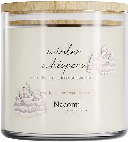 Duftende Sojakerze Winter Whispers - Nacomi Fragrances  — Bild N1