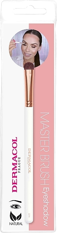 Lidschattenpinsel - Dermacol Master Brush Rose Gold D74 — Bild N1