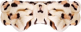 Kosmetisches Haarband Leopardenmuster - Deni Carte — Bild N1