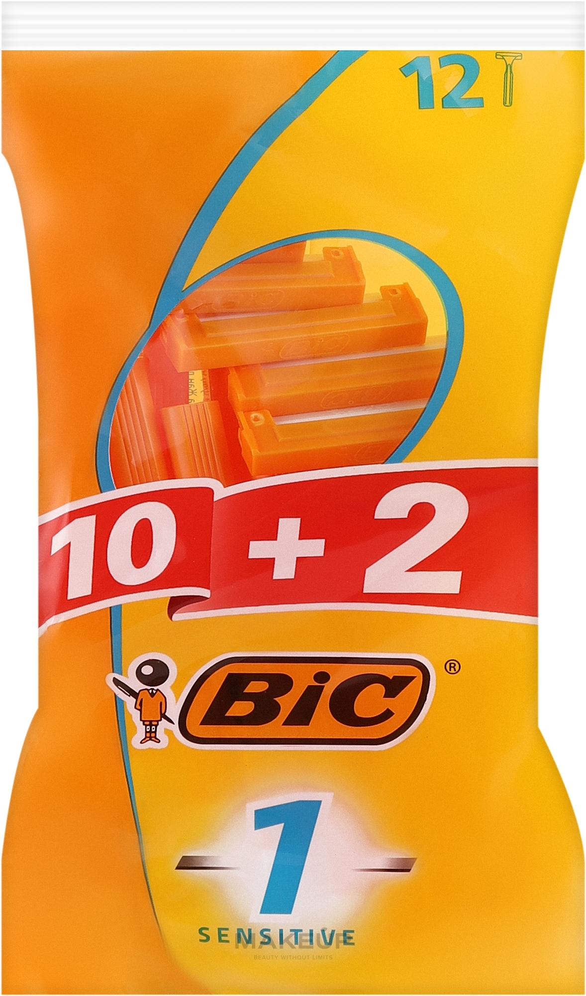 Einwegrasierer Sensitive 12 St. - Bic — Bild 12 St.