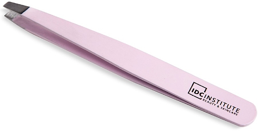 Augenbrauenpinzette, rosa - IDC Institute Precision Professional Tweezer — Bild N1