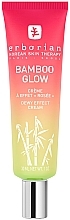 Düfte, Parfümerie und Kosmetik Feuchtigkeitsspendende Gesichtscreme mit rosa Finish & Bambusextrakt - Erborian Bamboo Glow Cream