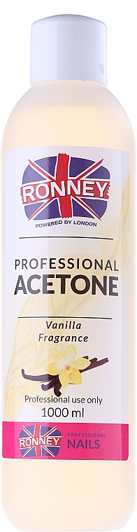 Nagellackentferner mit Vanille - Ronney Professional Acetone Vanilia — Bild N1
