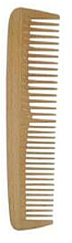 Haarkamm 14.5 cm Zeder - Golddachs Horn Comb — Bild N1