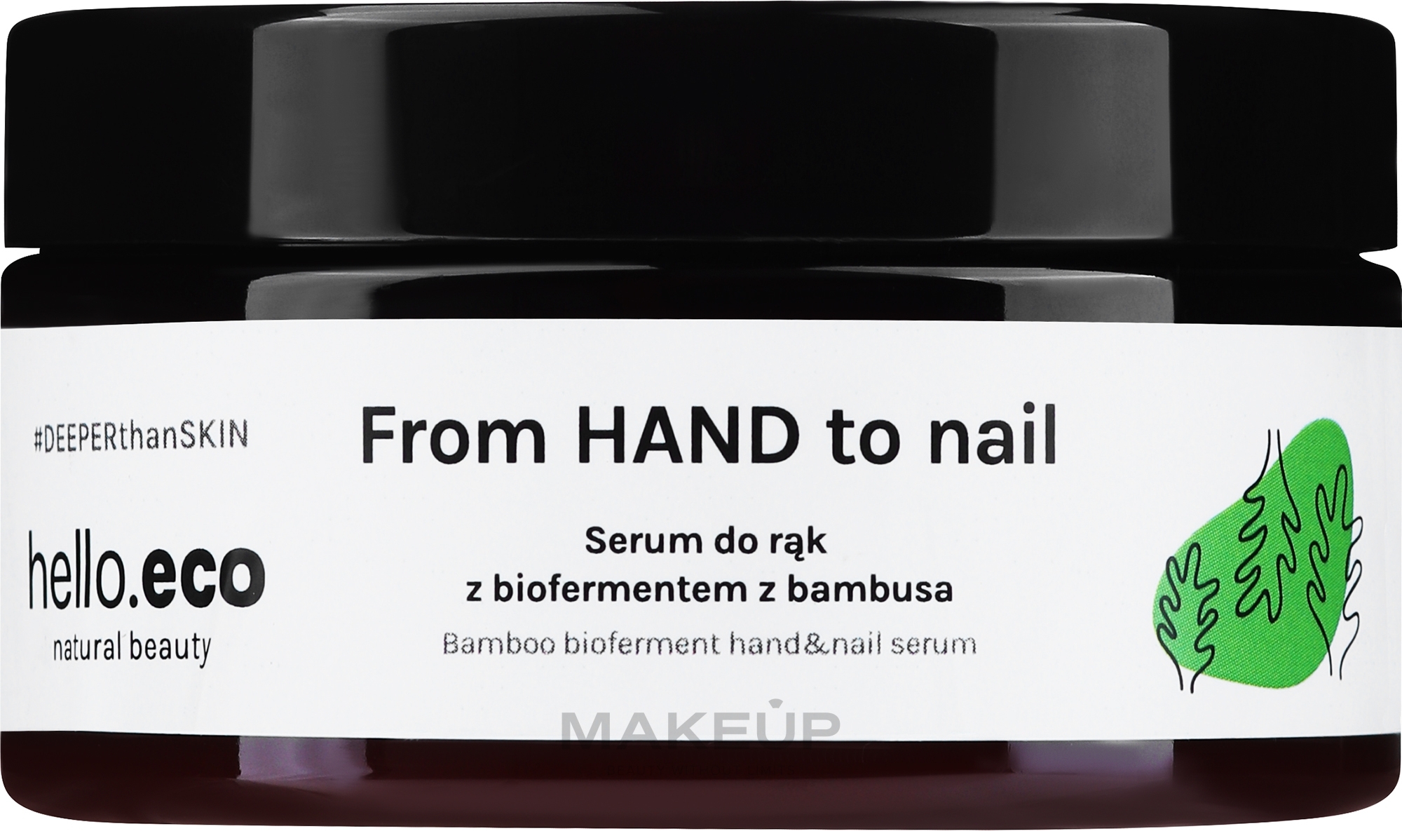 Serum für Hände und Nägel mit Bambus-Bioenzym - Hello Eco — Bild 100 ml