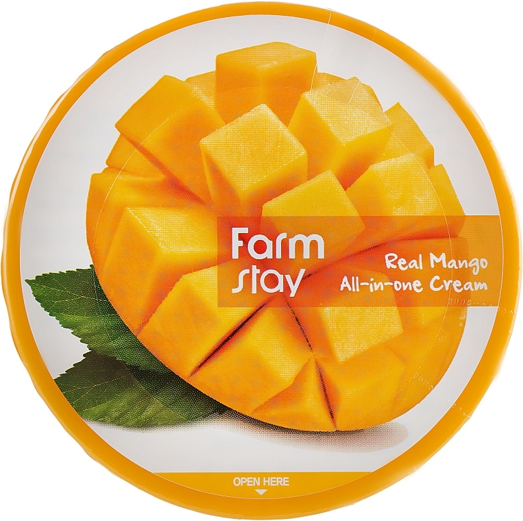 Gesichts- und Körpercreme mit Mangoextrakt - FarmStay Real Mango All-In-One Cream — Bild N1